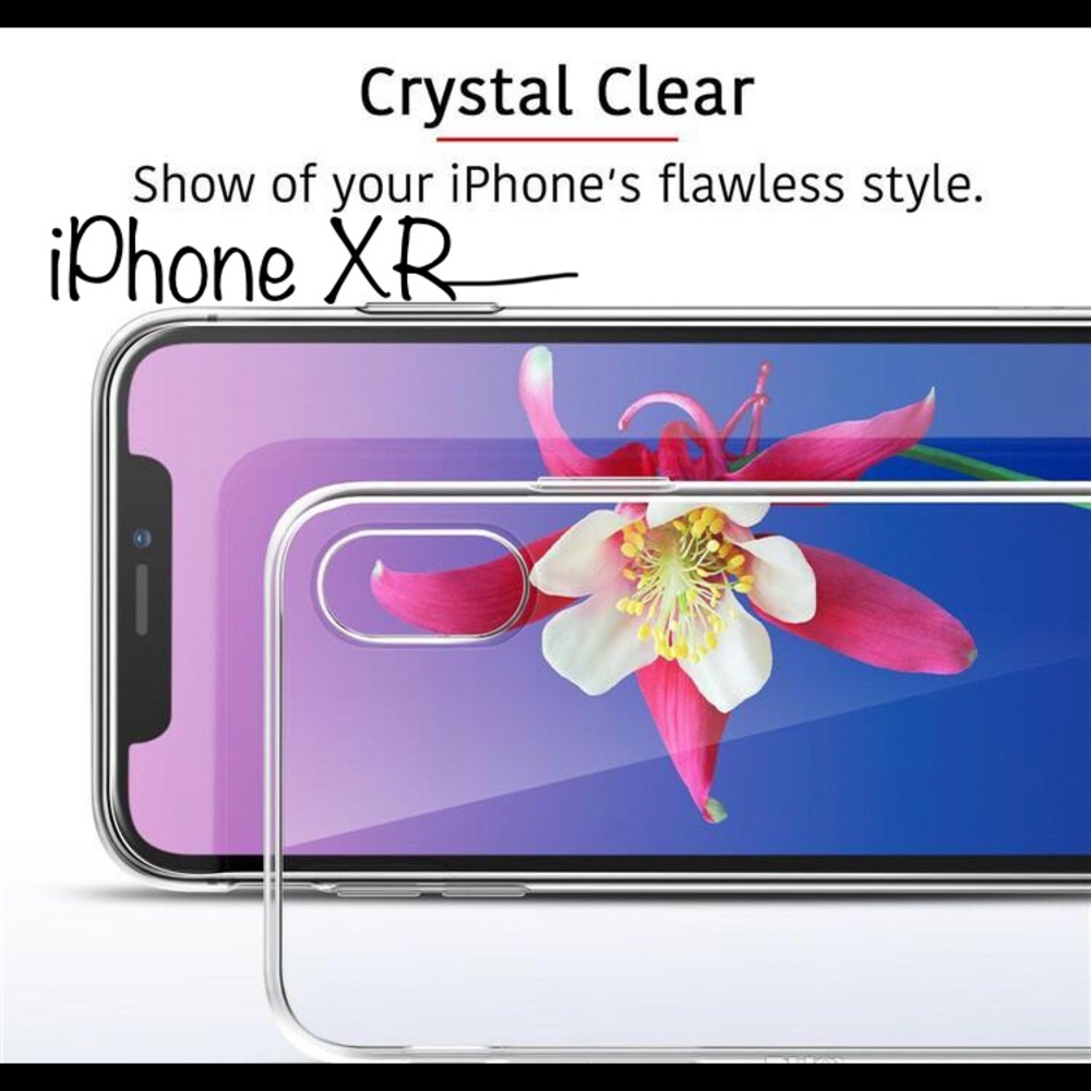 iPhone XR Case And tempered Glass screen Protector